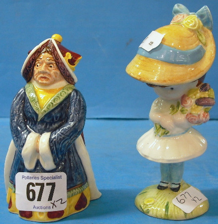 Appraisal: Bewick Figures Queen of Hearts from the Alice in wonderland