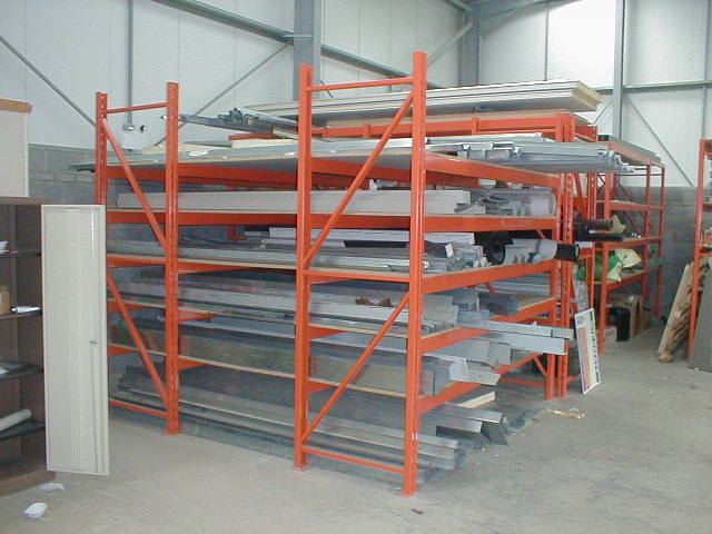 Appraisal: Redirack pallet racking comprising off uprights m x m off