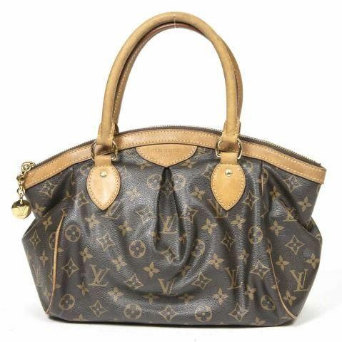 Appraisal: Louis Vuitton Tivoli PM handbag in monogram coated canvas with