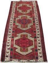 Appraisal: A Semi-Antique Sarab Runner A semi-antique Sarab runner approx '-