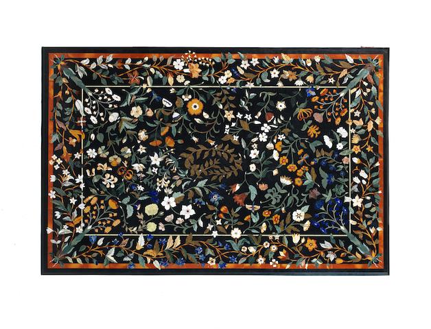 Appraisal: A pietra dura table top after an Italian early th