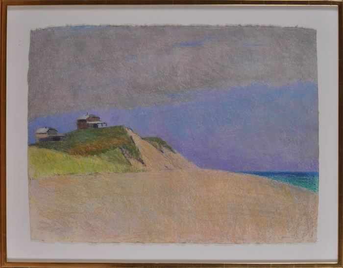 Appraisal: LARRY HOROWITZ b TRURO BEACH DUNES Pastel on paper x