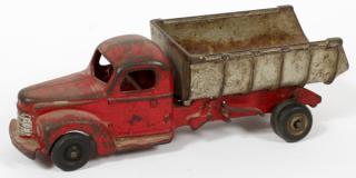 Appraisal: ARCADE INTERNATIONAL TOYS CAST IRON DUMP TRUCK ARCADE INTERNATIONAL TOYS