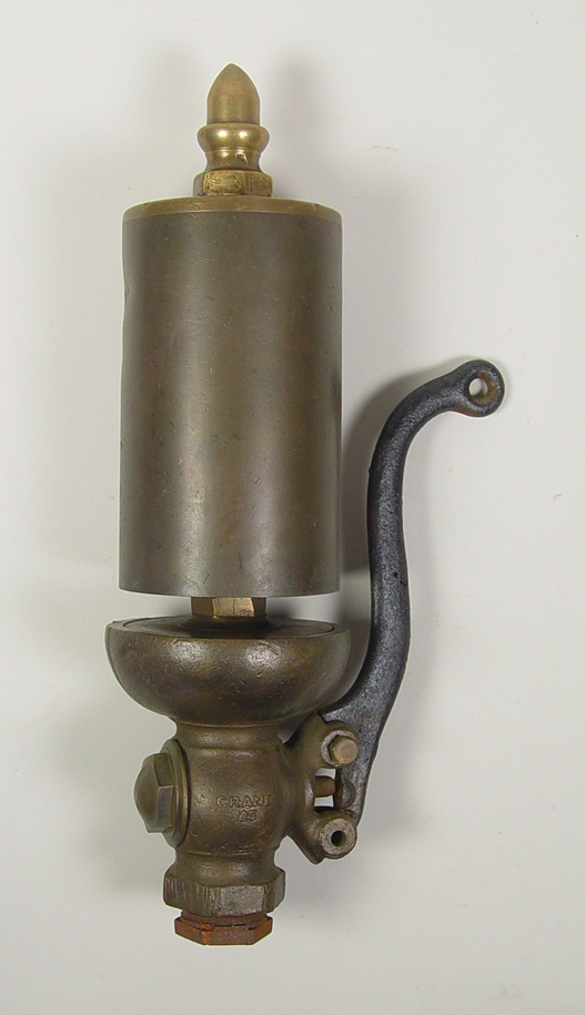 Appraisal: Brass Bronze Steam Whistle Single note whistle with acorn finial