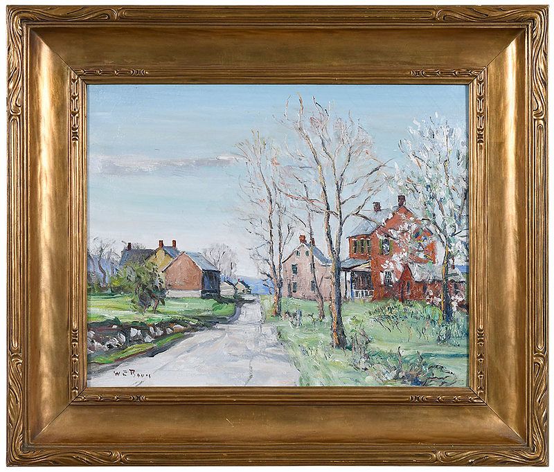 Appraisal: Walter Emerson Baum Pennsylvania - Mountain Road Lehigh County Near