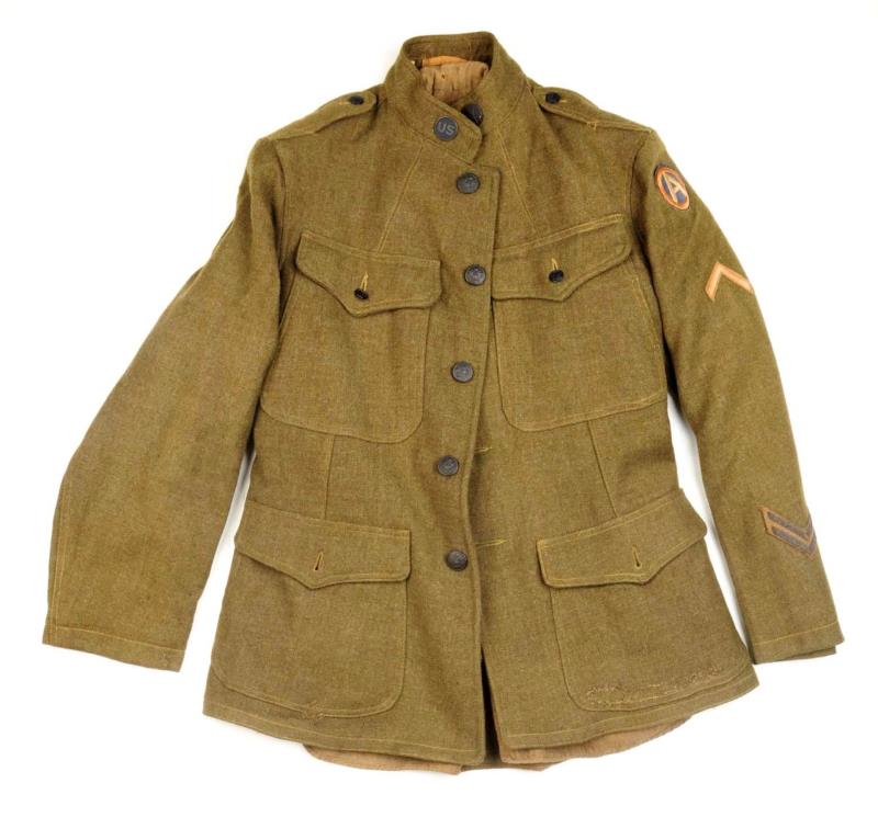 Appraisal: WWI Third Army Medical Uniform Perfect WWI U S Enlisted