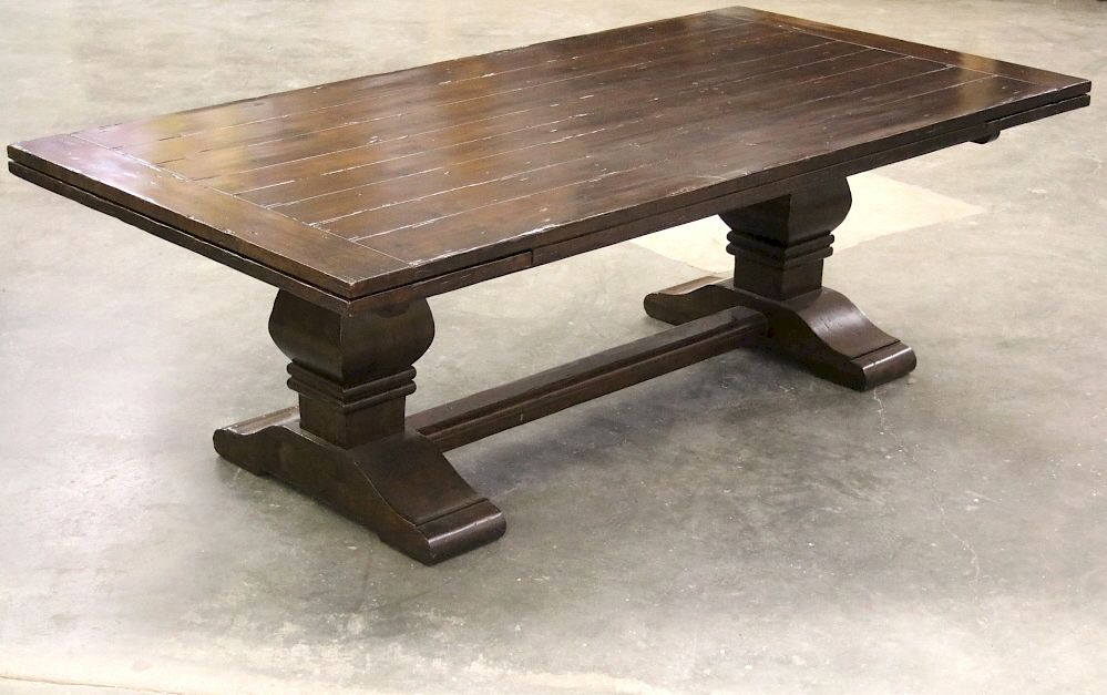 Appraisal: Ralph Lauren Farmhouse Dining Harvest Table For your bidding pleasure