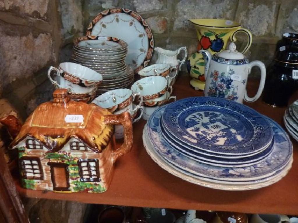 Appraisal: A quantity of Victorian and later tea and dinner wares