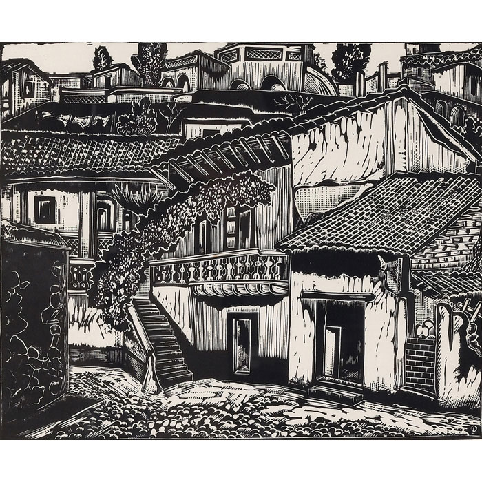 Appraisal: Carl Lewis Pappe American - Taxco Mexico c group of