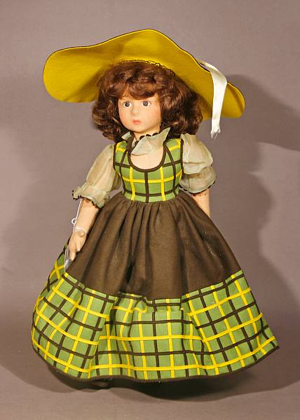 Appraisal: Contemporary Lenci dolls Original conditioned Lenci Italy cloth dolls from