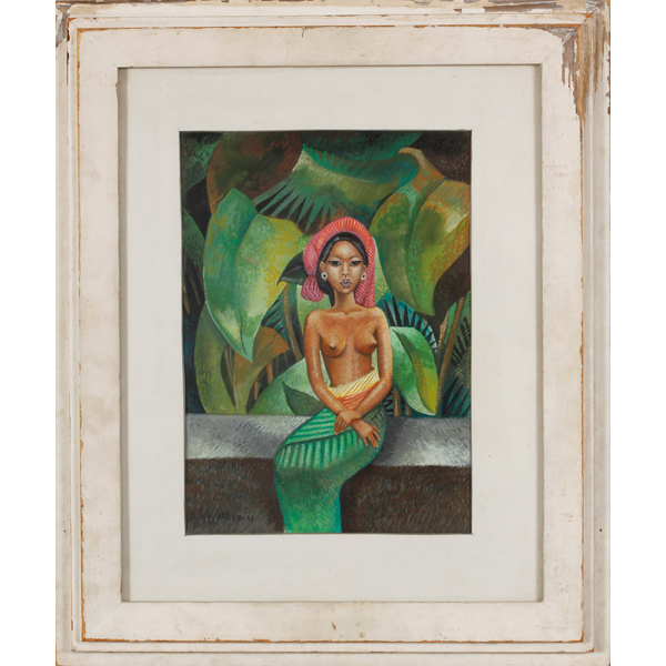 Appraisal: in the manner of Miguel Covarrubias Mexican American th century