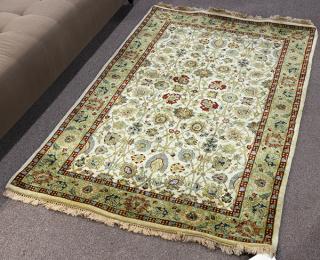 Appraisal: Persian Tabriz carpet Persian Tabriz carpet ' x '