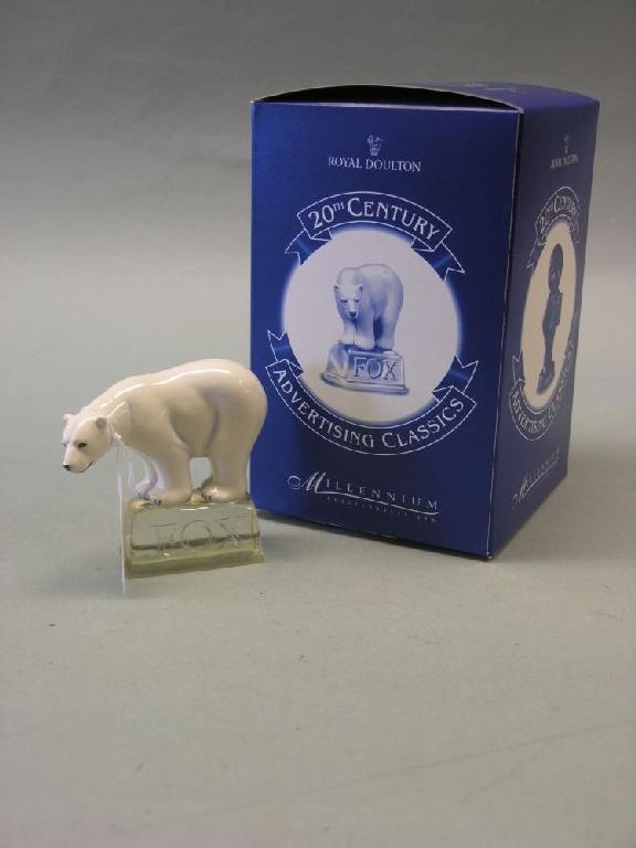 Appraisal: Royal Doulton Advertising Classics Foxes Glacier Mint