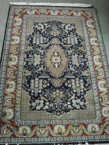 Appraisal: Vintage Oriental Area Rug ' '' x ' '' medallion