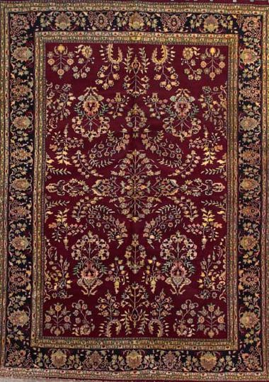 Appraisal: Sarouk Carpet ' x '