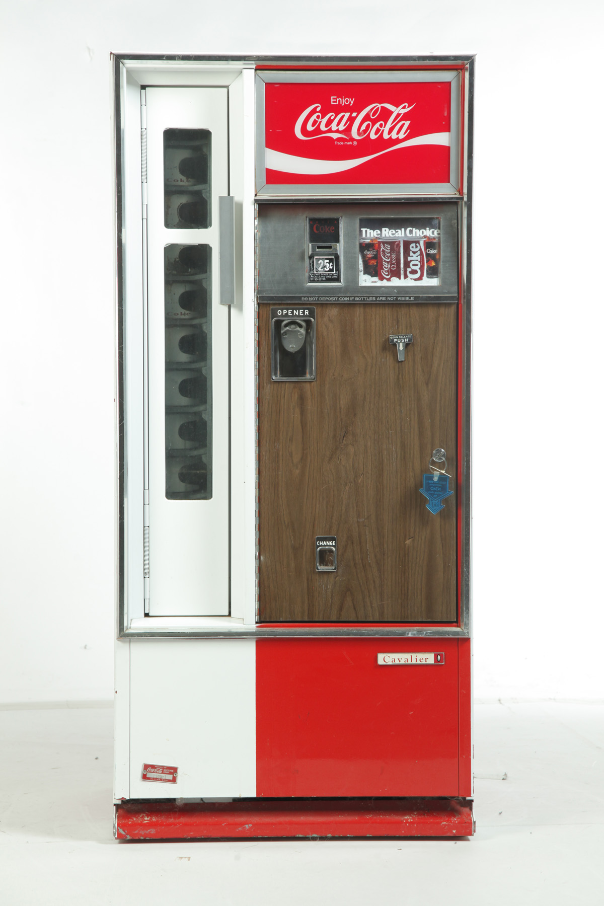 Appraisal: COCA-COLA VENDING MACHINE BY CAVALIER American nd half- th century