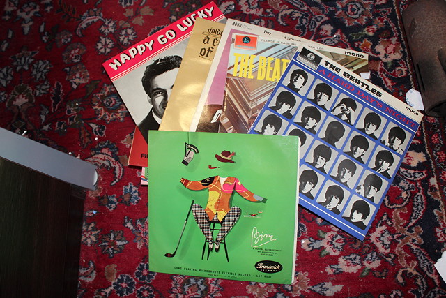 Appraisal: A SMALL COLLECTION OF RECORDS to include The Beatles A