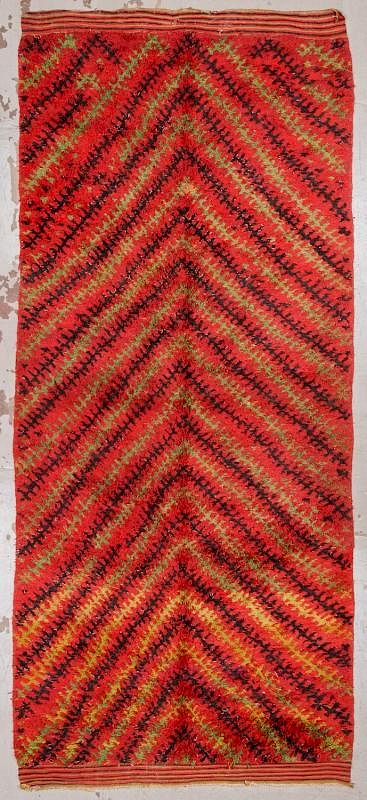 Appraisal: Vintage Moroccan Rug ' '' x ' '' Vintage Moroccan