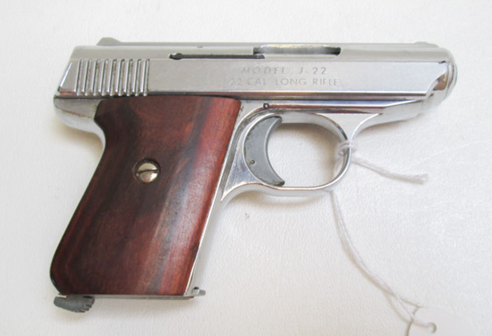 Appraisal: JENNINGS MODEL J- SEMI AUTOMATIC PISTOL lr caliber barrel chrome