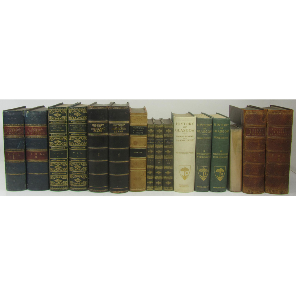 Appraisal: Scottish history volumes including Keltie John S A History of