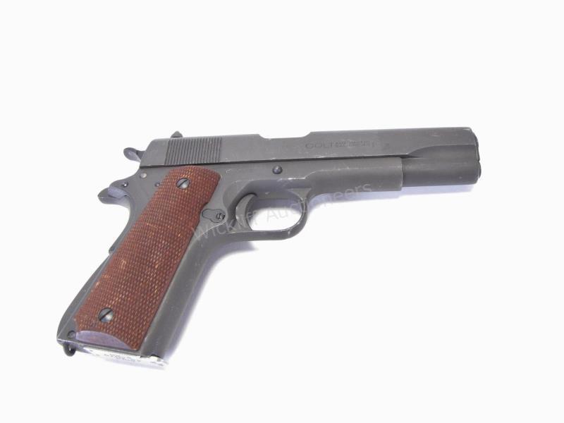 Appraisal: Colt Model A Argentine Navy Model-Round barrel Slide marked Marina