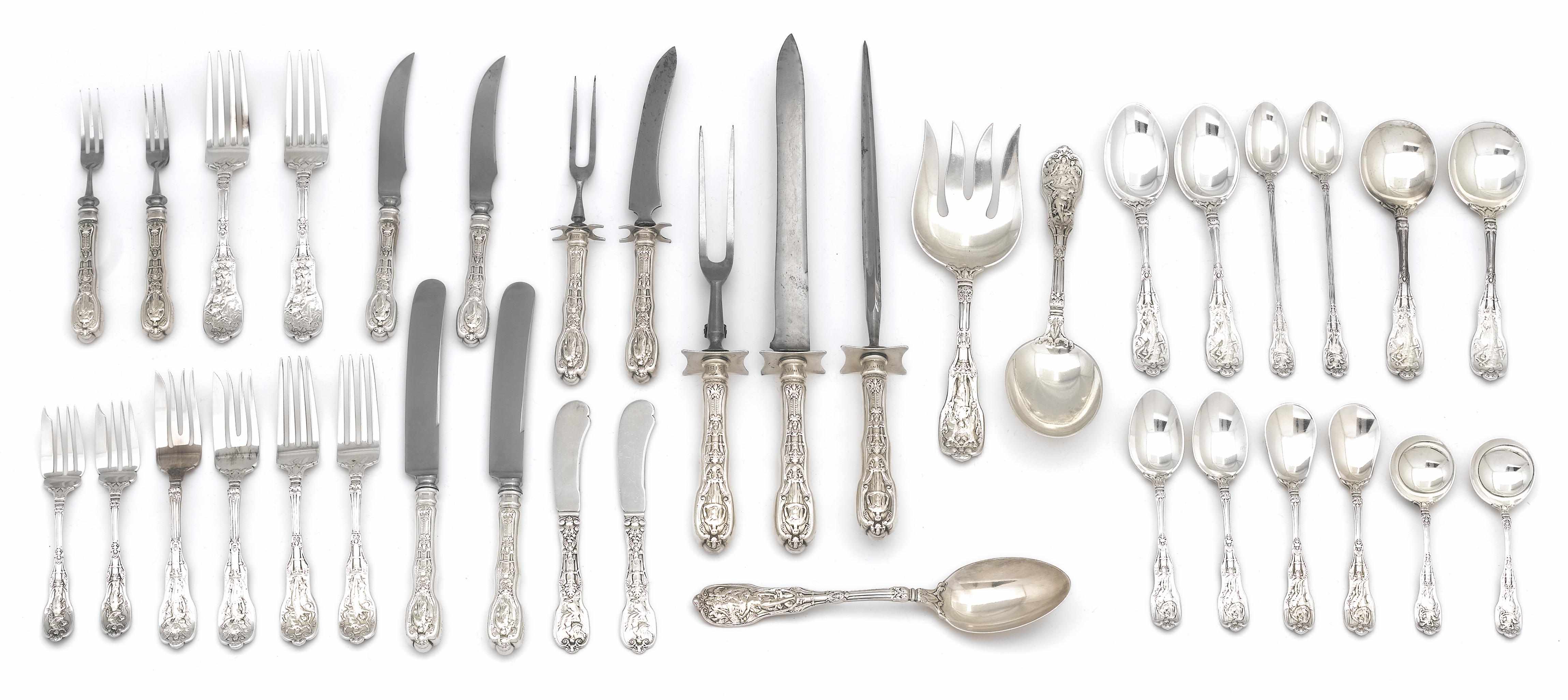 Appraisal: An assembled and matching sterling flatware set Gorham Mfg Co