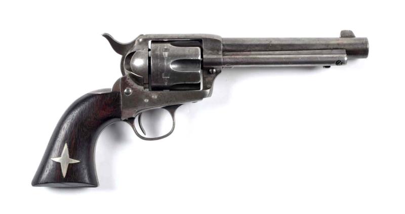 Appraisal: Colt S A A Revolver Serial This is a standard