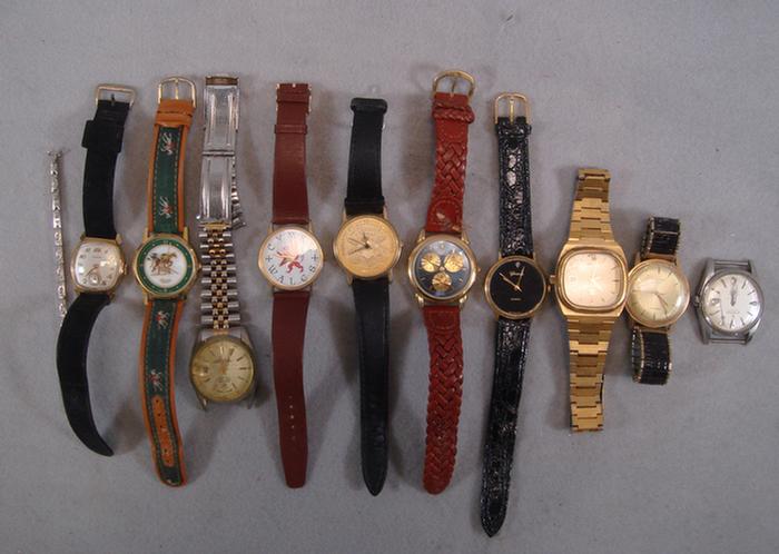 Appraisal: Men's Wrist Watches Grouping of including Movado Tissot etc Estimate