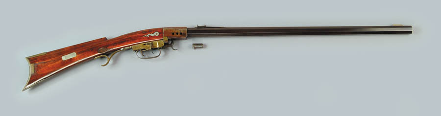 Appraisal: EXTREMELY RARE BAILEY BREECH LOADING RIFLE Cal - octagonal bbl