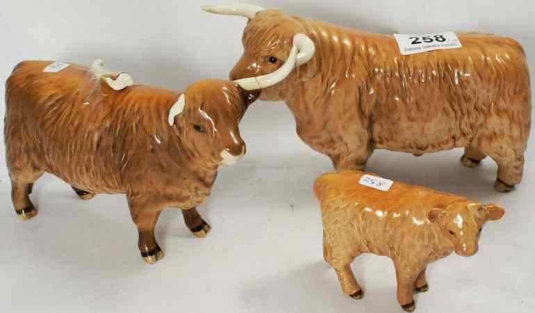 Appraisal: Beswick Highland Bull Model end of one horn missing Highland