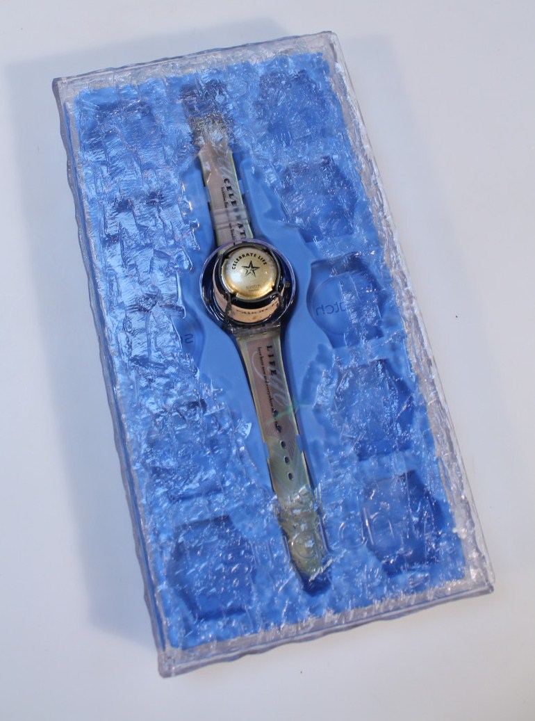 Appraisal: A Swatch Celebrate Life watch c in original box