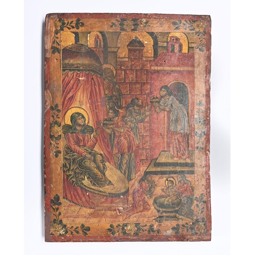 Appraisal: Eastern Orthodox Church Icon Greek Ionian Islands th c tempera