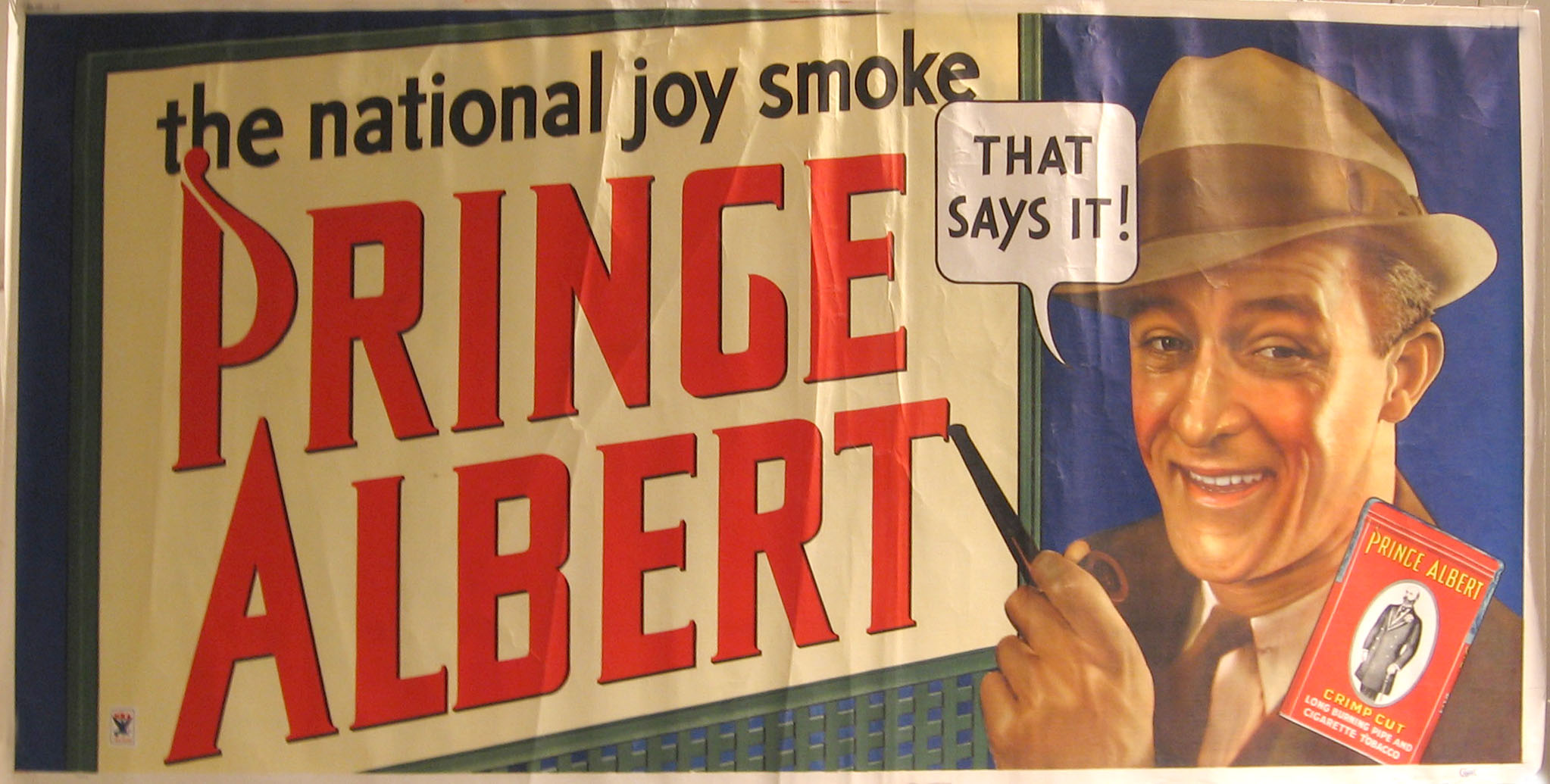 Appraisal: pieces Color Lithographic Posters The National Joy Smoke Price Albert