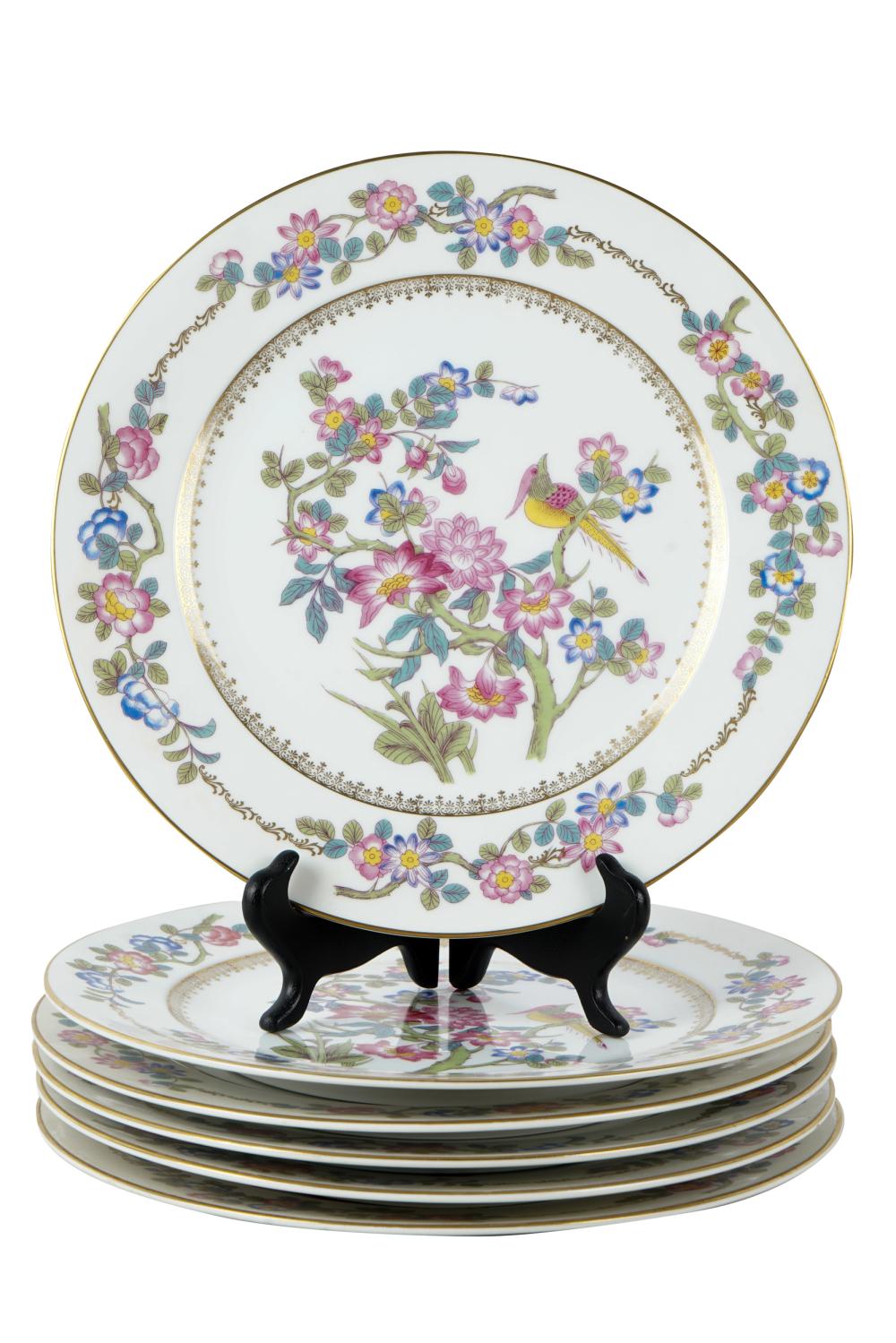 Appraisal: SET OF ROSENTHAL PORCELAIN DINNER PLATEScomprising eight plates each with