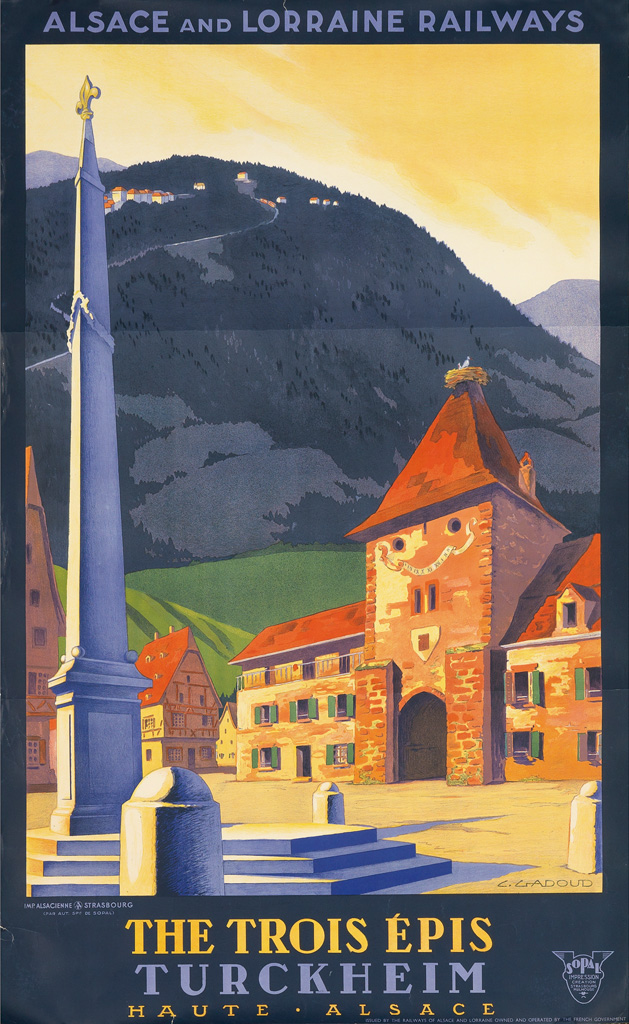 Appraisal: VARIOUS ARTISTS EUROPEAN TRAVEL Group of posters Each approximately x