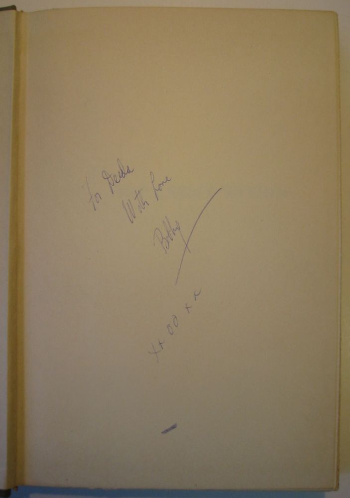 Appraisal: KENNEDY ROBERT The Enemy Within Signed and Inscribed For Deda