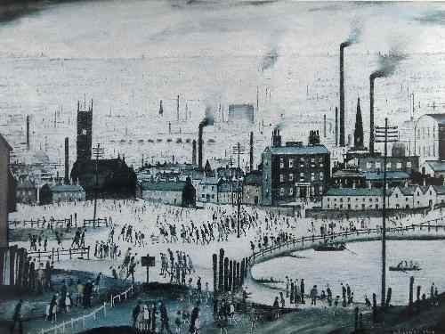 Appraisal: Laurence Stephen Lowry - - Limited edition colour print -