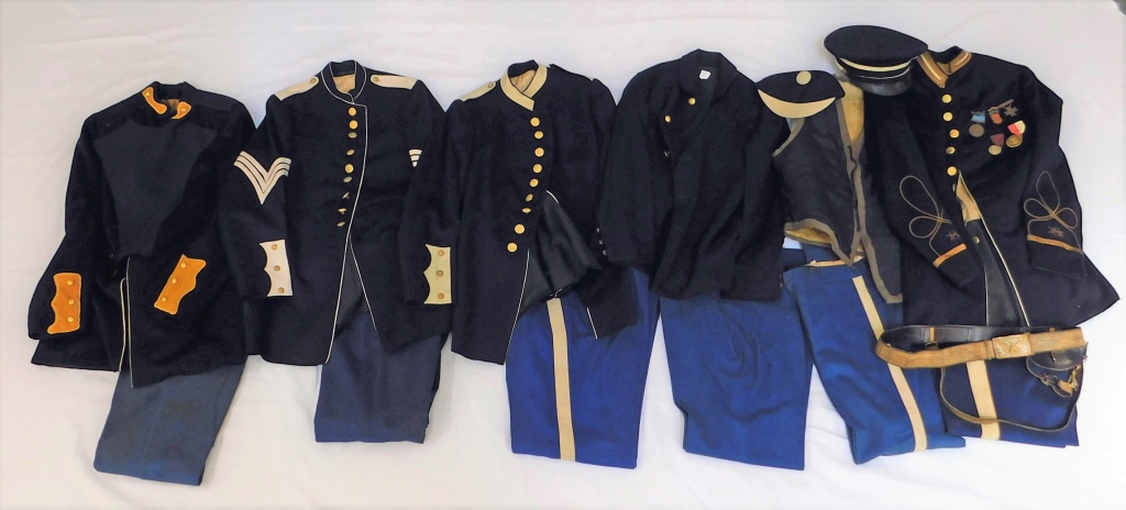 Appraisal: PC KENTISH GUARD MILITARY UNIFORM COLLECTION Rhode Island Late th-