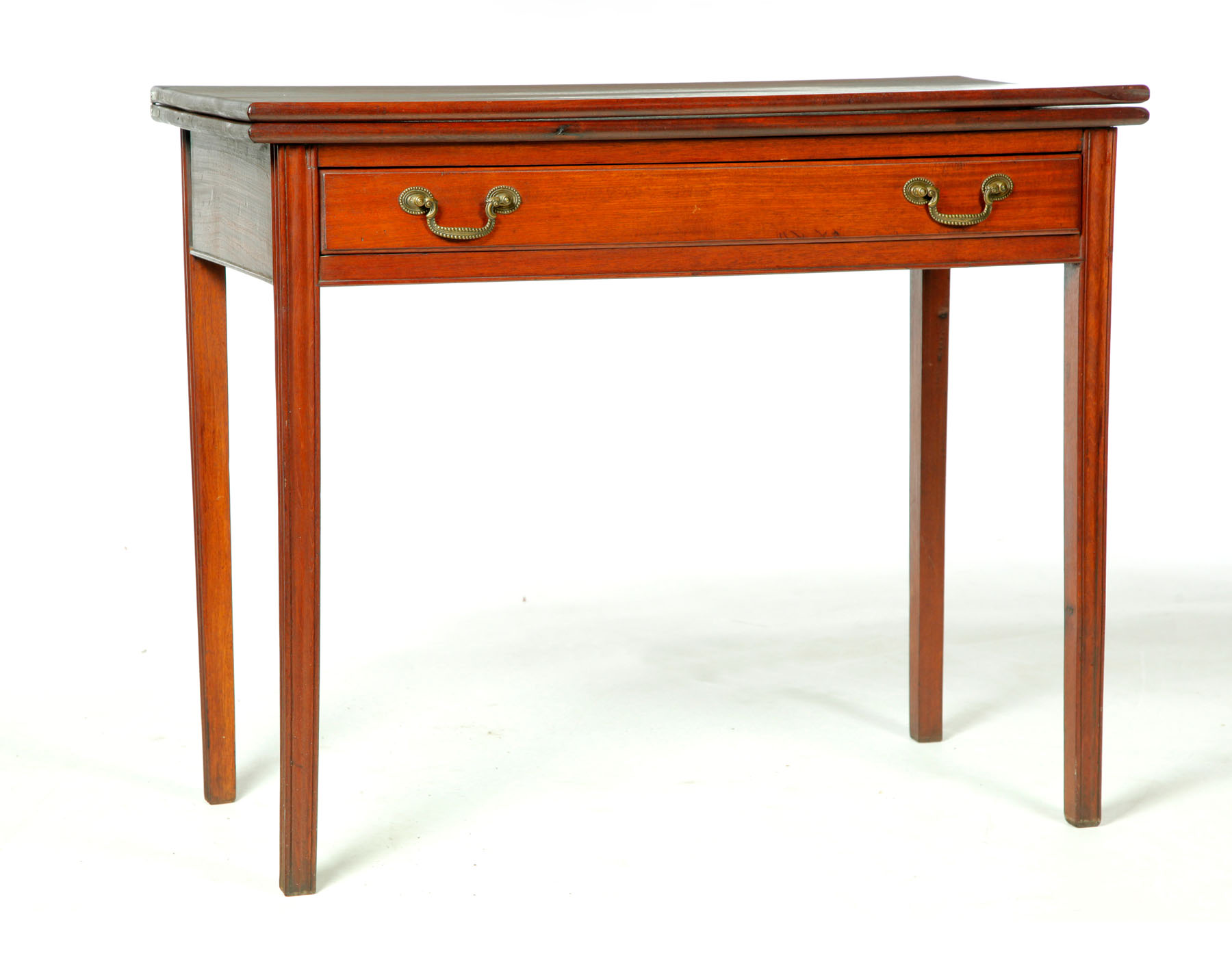 Appraisal: CHIPPENDALE CARD TABLE Probably Pennsylvania late th century mahogany and