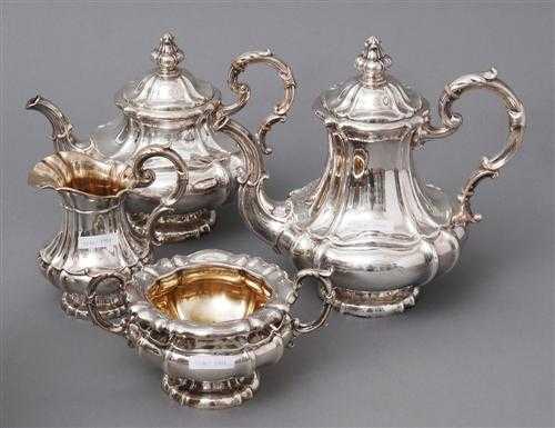 Appraisal: COFFEE AND TEA SERVICE Germany th century Isler Consists of