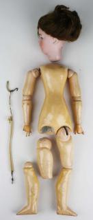 Appraisal: German Bisque Gibson Style Lady Doll German bisque Gibson style