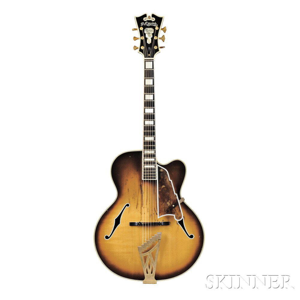 Appraisal: American Archtop Guitar James L D'Aquisto Huntington New York Style