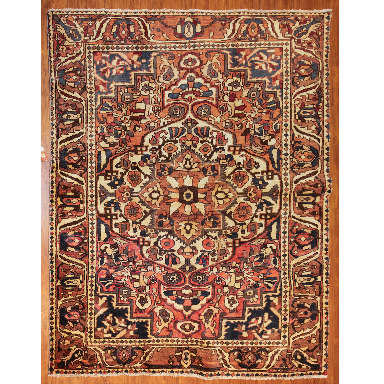 Appraisal: BAHKTIARI RUG PERSIA X Third quarter- th century hand-knotted wool