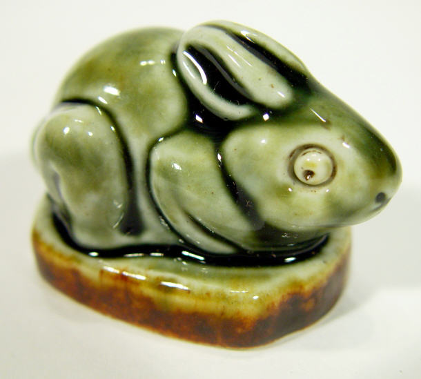 Appraisal: Miniature Doulton Lambeth stoneware rabbit impressed factory mark to base