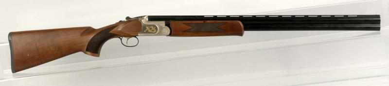 Appraisal: Mossberg Silver Reserve Over Under Shotgun Description GA - shells