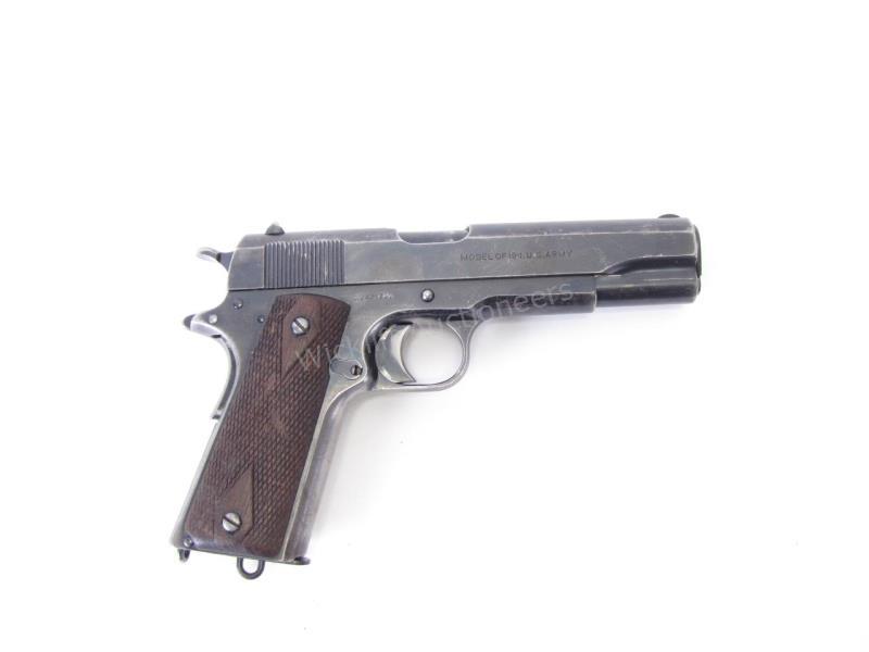 Appraisal: Colt Model of US Army Semi Auto Pistol-Round barrel Chambered