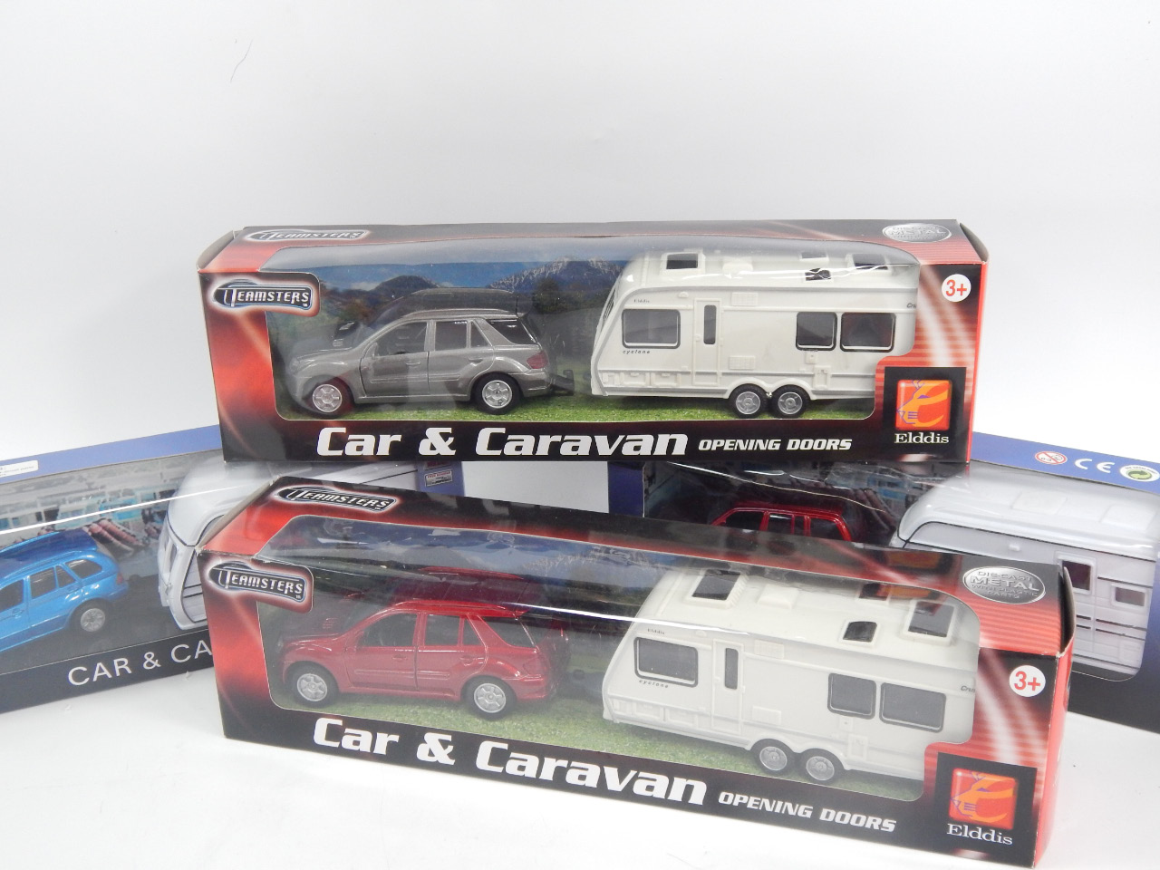 Appraisal: Various die cast vehicles to include teamsters car and caravan