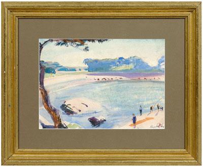 Appraisal: Charles Hopkinson watercolor Charles Hopkinson N A Massachusetts - lake