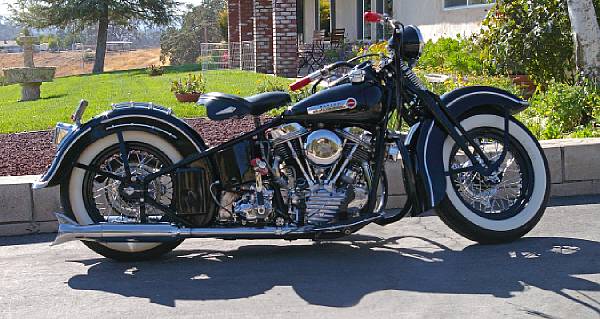 Appraisal: Harley-Davidson PanheadEngine no While the Knucklehead was a major success