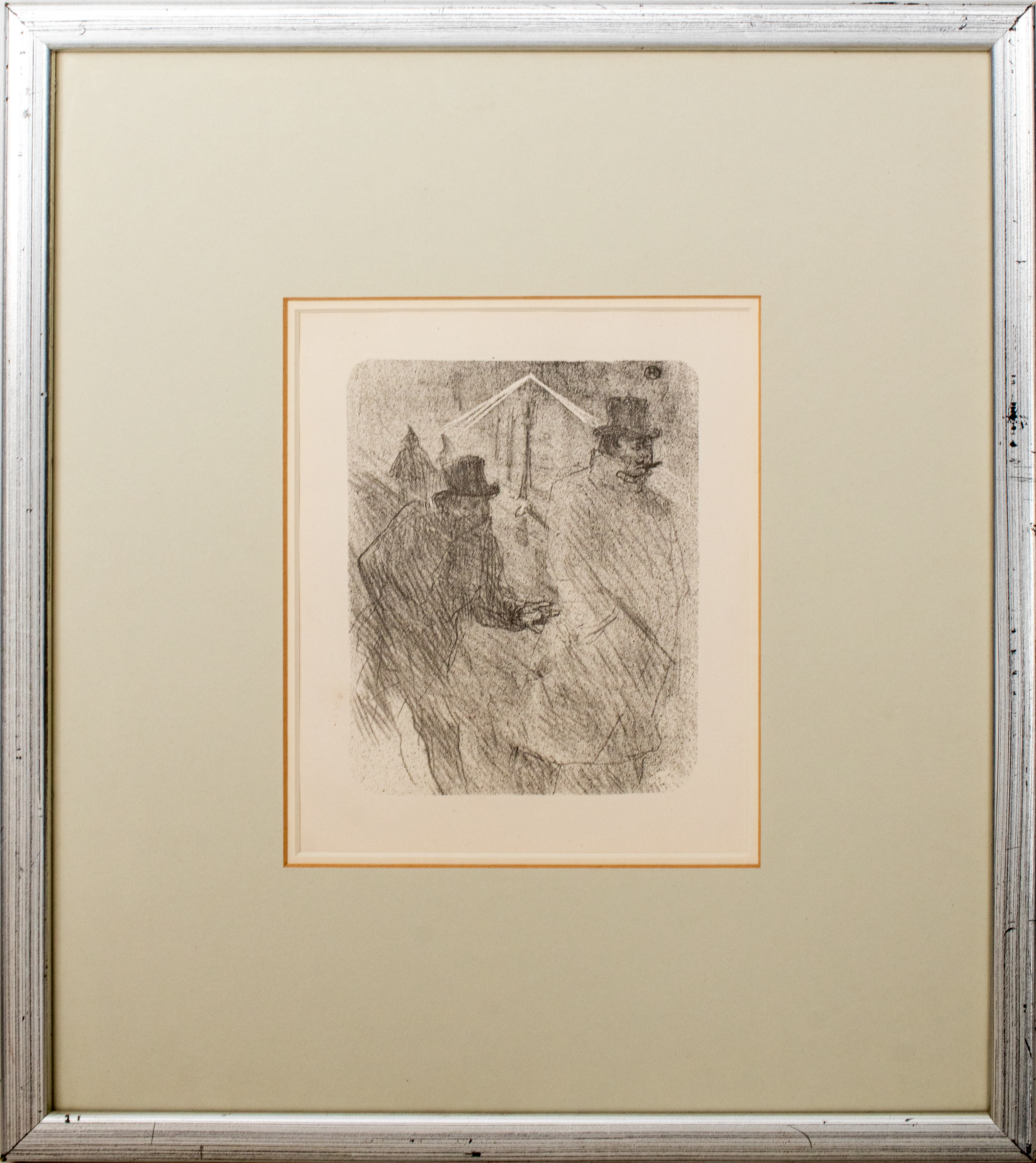 Appraisal: HENRI DE TOULOUSE-LAUTREC ETCHING Henri de Toulouse-Lautrec French - etching